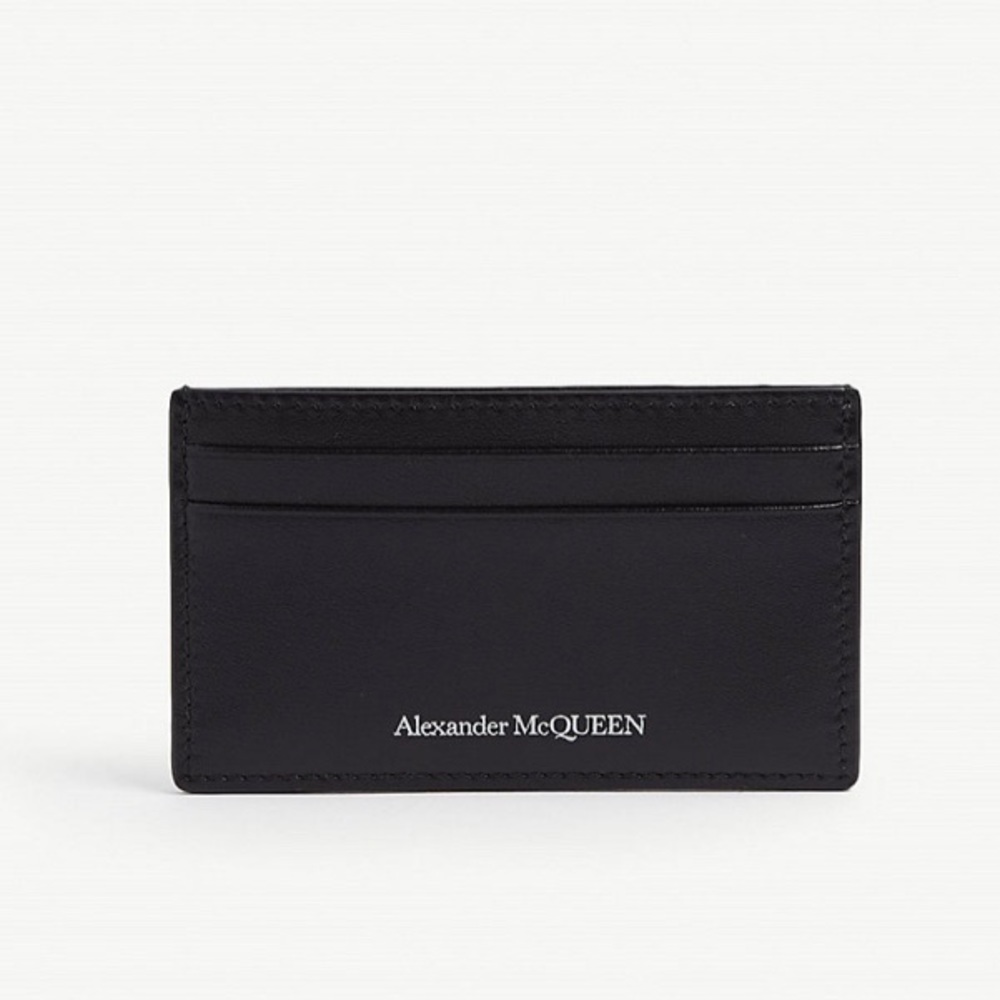 Alexander McQueen | Embossed Leather Cardholder
